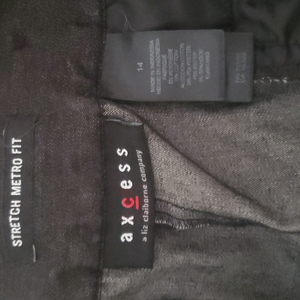 Access Charcoal Dress Slacks